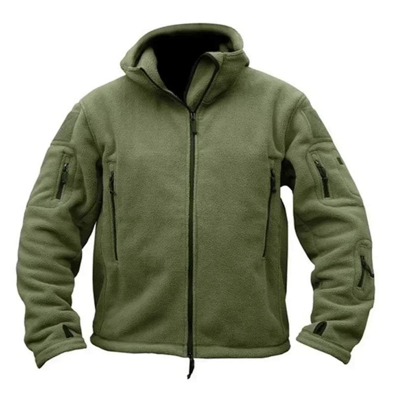 Chaqueta polar militar de invierno para deportes al aire libre, senderismo, chaqueta polar, chaqueta táctica deportiva para hombre, chaqueta de combate