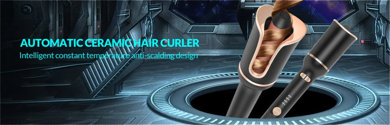 Automatically Hair Curler Automatic Looper Wavy Crimping Curl Tool Wave Roll Ferro Ringlet Loop Roller Electric Curly Waver Iron