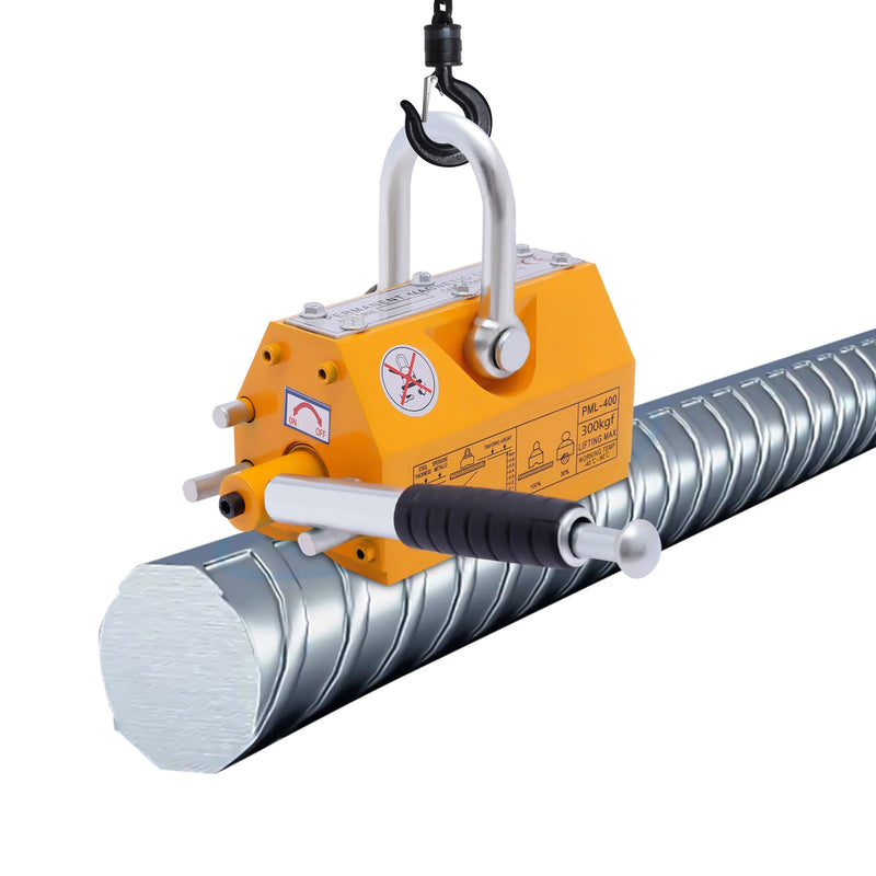 300kg/660lbs Steel Magnetic Lifter Heavy Duty Magnets Crane Hoist Lifting Magnet with Release Tool