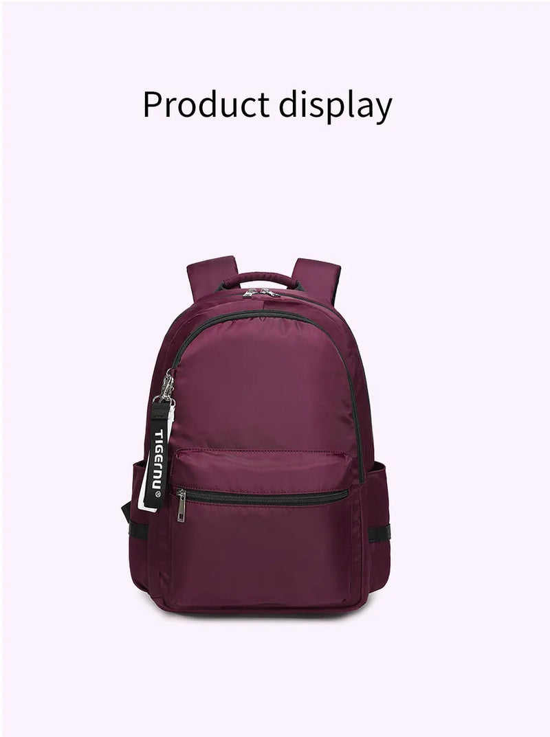 Tigernu Women Casual Anti-theft Backpack College Student Bags For Teenager Girls School Backapck Female Schoolbag Travel Mochila