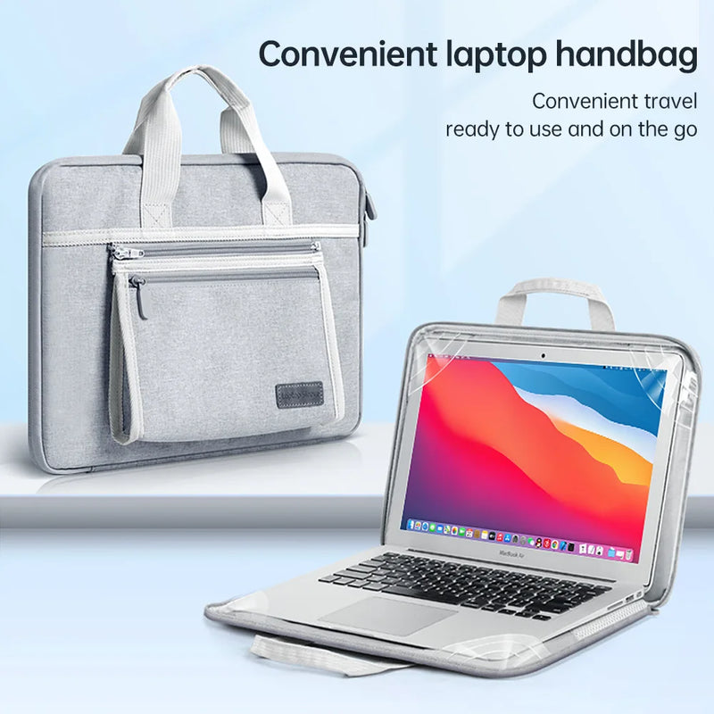 Bolsa para computadora portátil de 13, 14 y 15,6 pulgadas, funda para MacBook, HP, Dell, Acer, maletín para computadora a prueba de golpes, funda para computadora portátil para mujer, bolsa para hombre