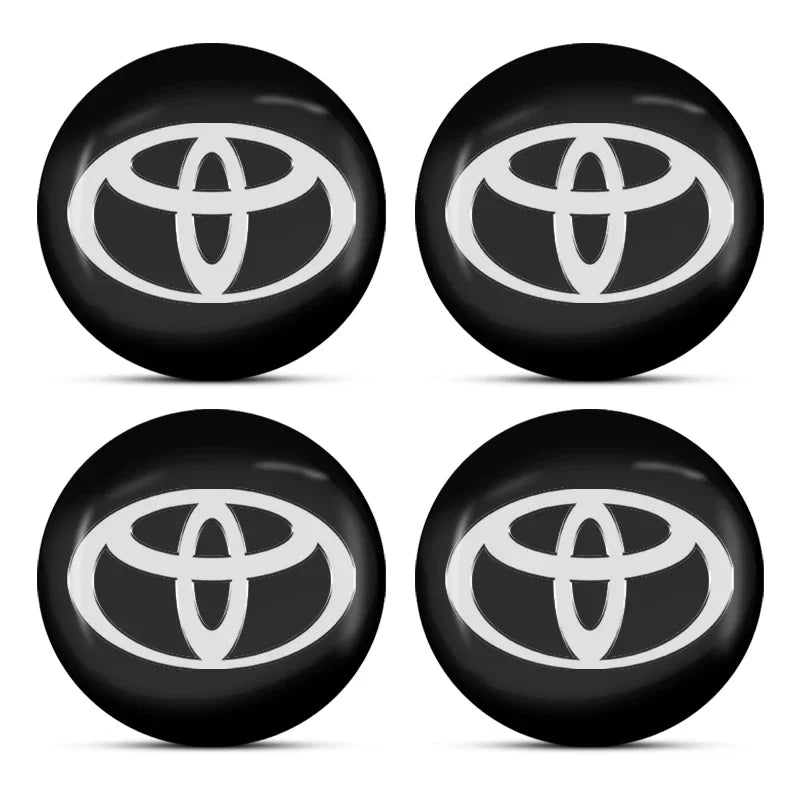 Car Goods 56mm Car Tyre Wheel Center Hub Cap Badge sticker For Toyota C-hr Prado Rav4 Yaris Hilux Prius Avensis Corolla Camry