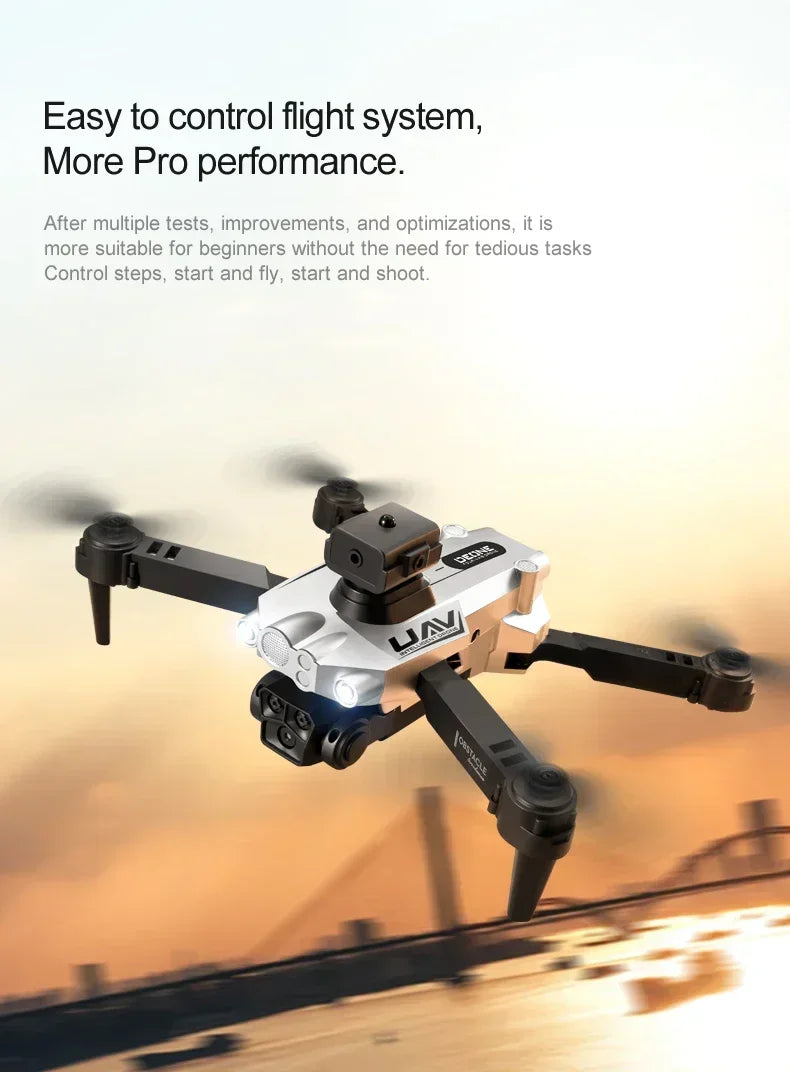 Xiaomi 10000M Lu200 Drone 8K GPS Triple Camera Aerial Photography Wifi Optical Localization Four-way Obstacle Avoidance Drone