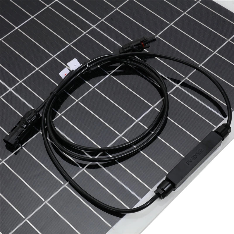 600w 300w flexible solar panel for 12v solar cell battery charger kit photovoltaic system for car boats marine motorhome Vans