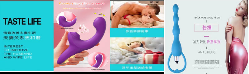 Dildo Sex Toys for Women G-Spot Vibrating Love Egg Clitoris Stimulator Female Masturbator Double Head Vibrator Vaginal Massage