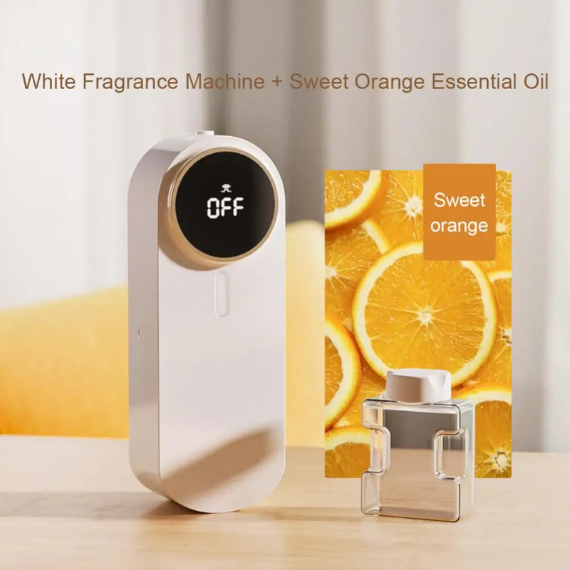 Automatic Fragrance Machine USB Air Purifiers Perfume Diffuser Screen Display Wall Mounted Room Essential Oil Diffuser Portable