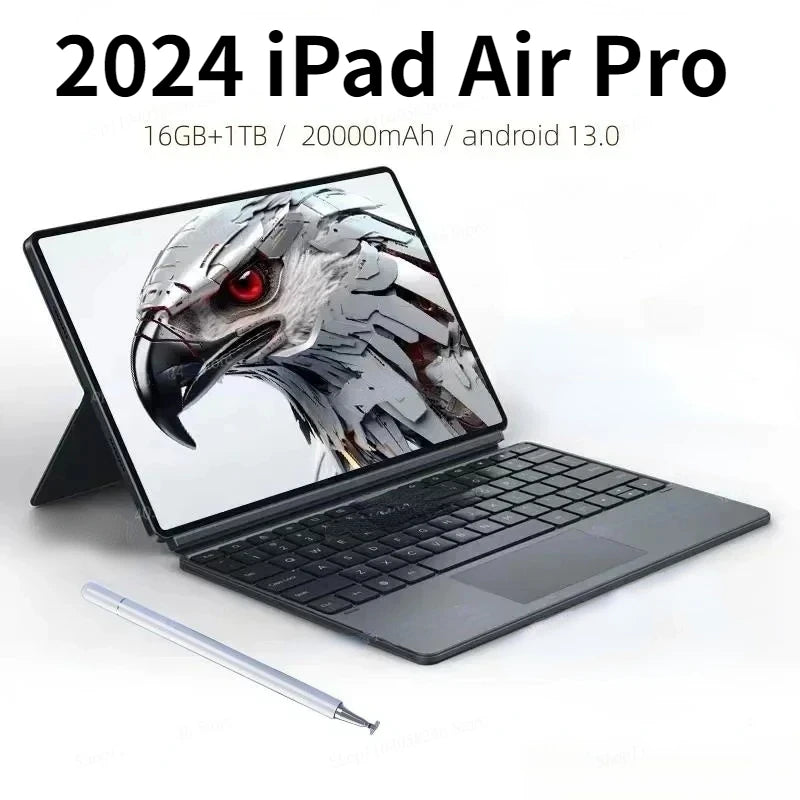 Tableta iPad Air Pro original, PC global, 11,6 pulgadas, HD, 16 GB + 1 TB, 10 núcleos, Android 14, tableta con doble SIM, llamadas 5G, Wifi, tableta Android