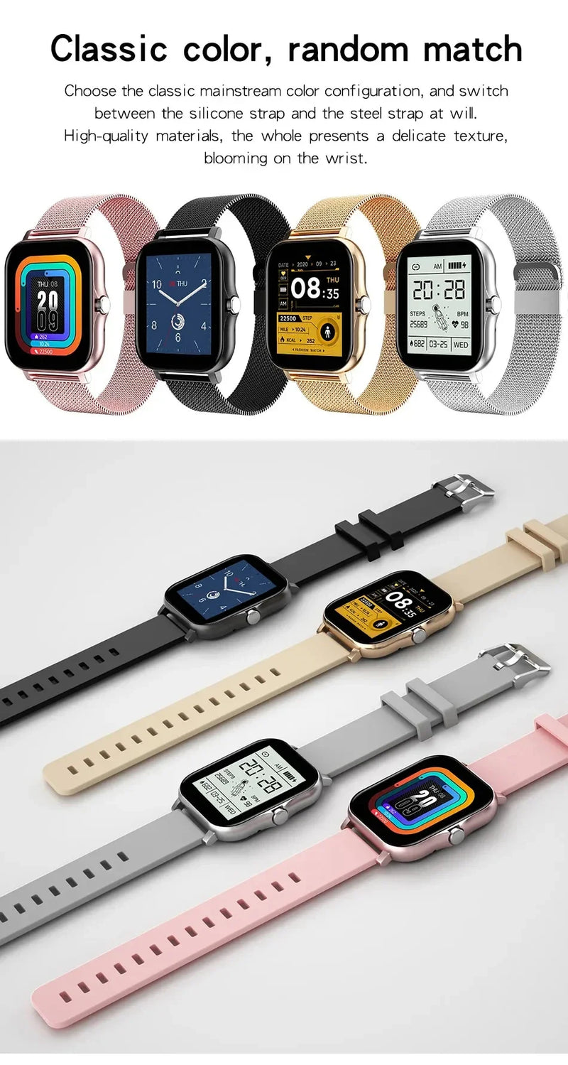 Reloj inteligente Xiaomi para mujer regalo pantalla táctil completa deporte Fitness orologi llamada Digital Smartwatch orologio da polso