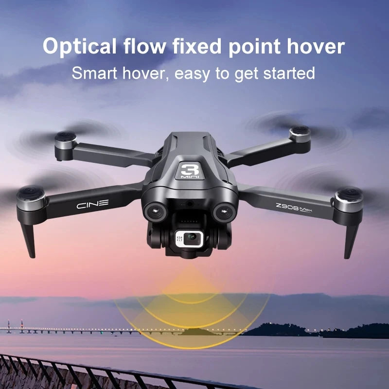 Xiaomi Z908pro Max Drone Brushless Motor 8k Dual-lens Professional Gps Wifi Fpv 360° Active Obstacle Avoidance Folding Aircraft