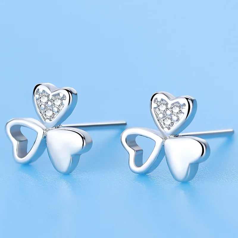 Pendientes de plata de ley 925 con circonitas de alta calidad para mujer, accesorios de joyería fina para bodas, regalo