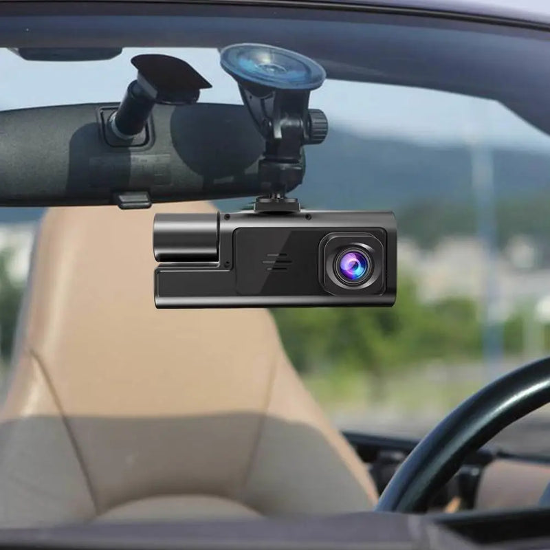 Cámara de monitor de coche 1080P, grabadora de doble lente para coche, cámara de seguridad de alta definición para coche, grabación de bucle continuo de alta definición