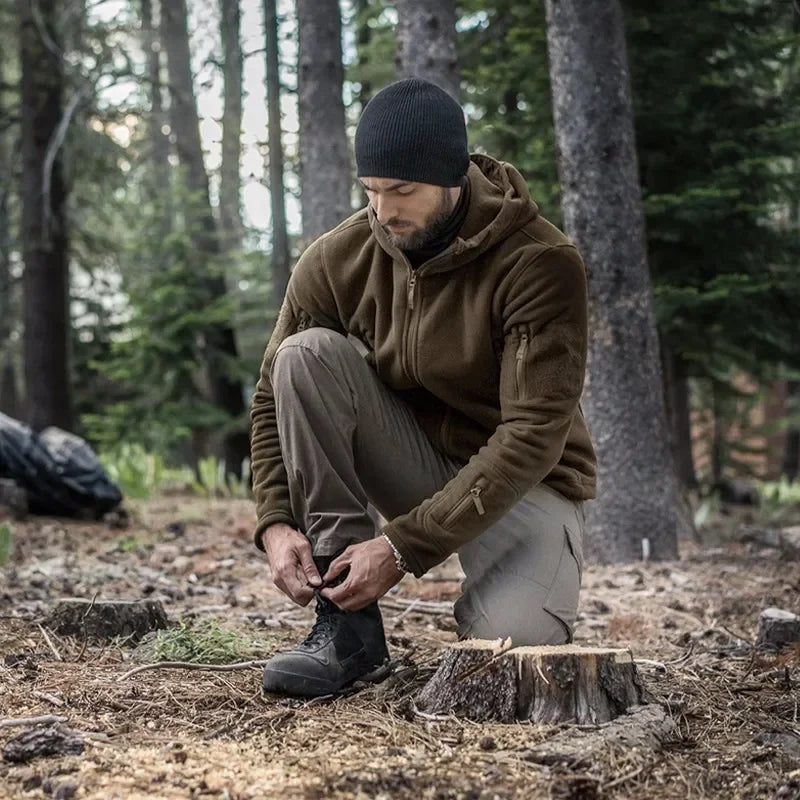 Chaqueta polar militar de invierno para deportes al aire libre, senderismo, chaqueta polar, chaqueta táctica deportiva para hombre, chaqueta de combate