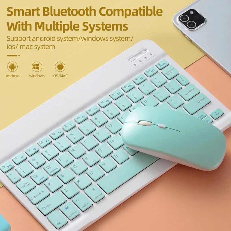 Ratón Bluetooth silencioso Marcaron para computadora portátil, ratón óptico inalámbrico para iPad, tableta Samsung, ratones universales silenciosos