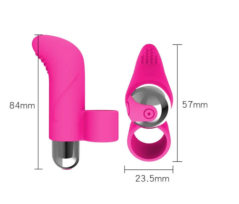 10 Modes Finger Vibrator Clitoris Massage G Spot Stimulation Rechargeable Vibrating Egg Sex Toys For Women Masturbation