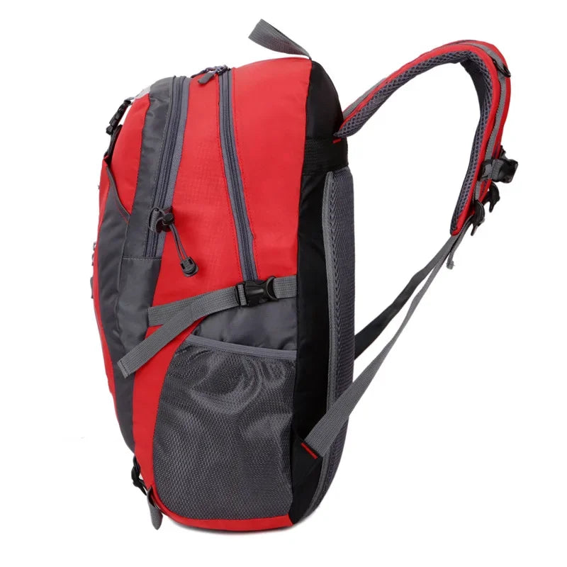 Mochilas de viaje impermeables de nailon para hombre, bolsas de viaje para escalar, mochilas de senderismo, mochilas escolares para deportes al aire libre, mochilas para hombre y mujer de 40 l