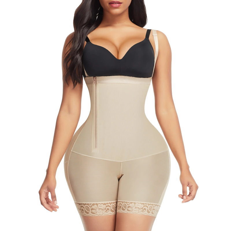 Colombian Reductive Girdles Women Tummy Control Butt Lifter Body Shaper Post Liposuction Waist Trainer Corset Slimming Underwear