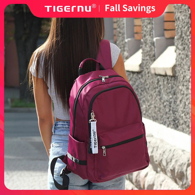 Tigernu Women Casual Anti-theft Backpack College Student Bags For Teenager Girls School Backapck Female Schoolbag Travel Mochila