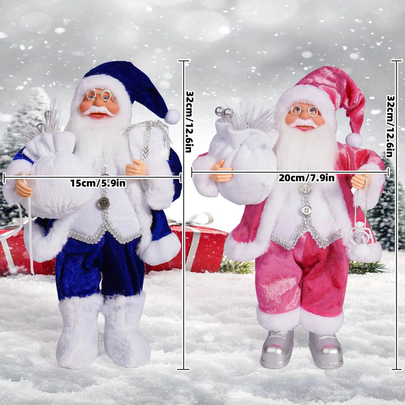 Santa Claus Doll Children Doll Xmas Gift Christmas Tree Decorations 2024 Navidad Home Party Supplies Xmas Ornaments