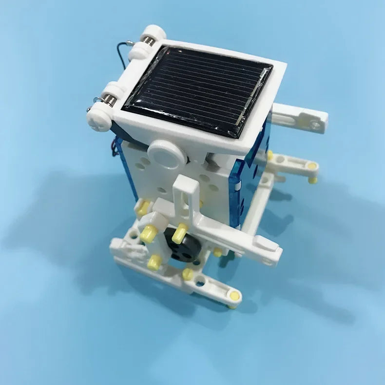 Kit de bricolaje de robot con energía solar, juguetes educativos científicos para niños, 13 formas de transformación, regalo para niños, escuela, STEM