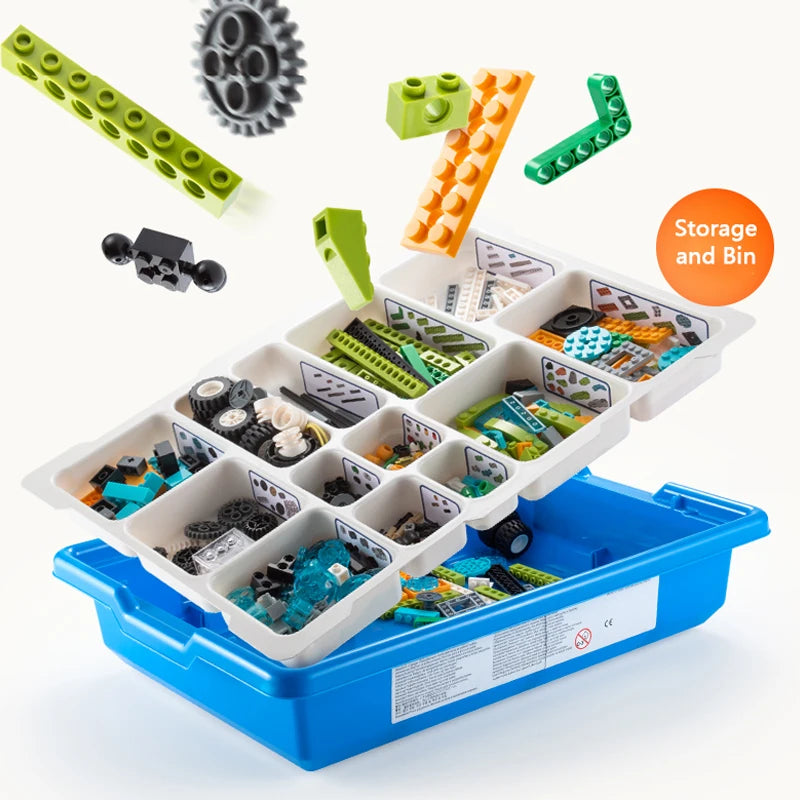 390 piezas de la tercera generación WeDo 2.0 Core Set Scratch 3.0 Robotics Construction School STEAM Kit de ladrillos educativos Juguetes Regalos