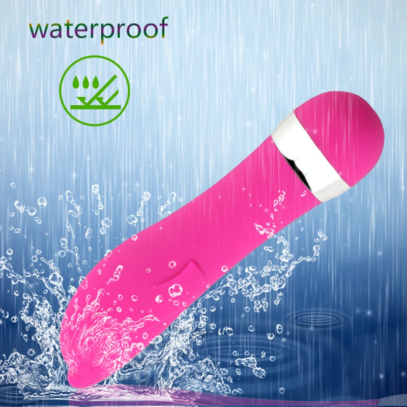 Consolador vibrador masajeador realista grande o pequeño, juguetes sexuales para mujeres, estimulador del clítoris y del punto G, masturbadores femeninos