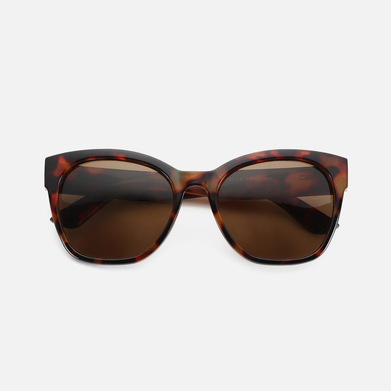 ZENOTTIC 2024 Gafas de sol polarizadas originales con montura de mariposa gruesa para mujer, gafas de sol con protección UV400, estilo ojo de gato