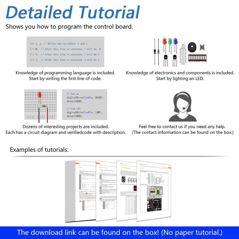 Freenove RFID Starter Kit V2.0 for Arduino UNO R3 V4, 267-Page Detailed Tutorial, 198 Items, 49 Projects