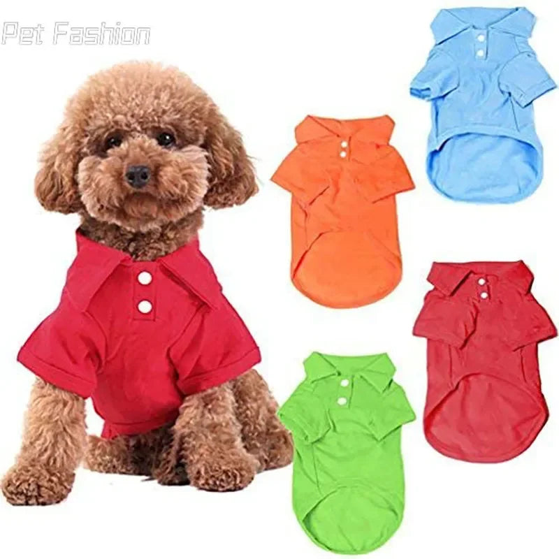 NEW Pet Puppy Comfortable Summer Shirt for Small Dog Cat Clothes Costume Apparel T-Shirt Durable Pet Accessory