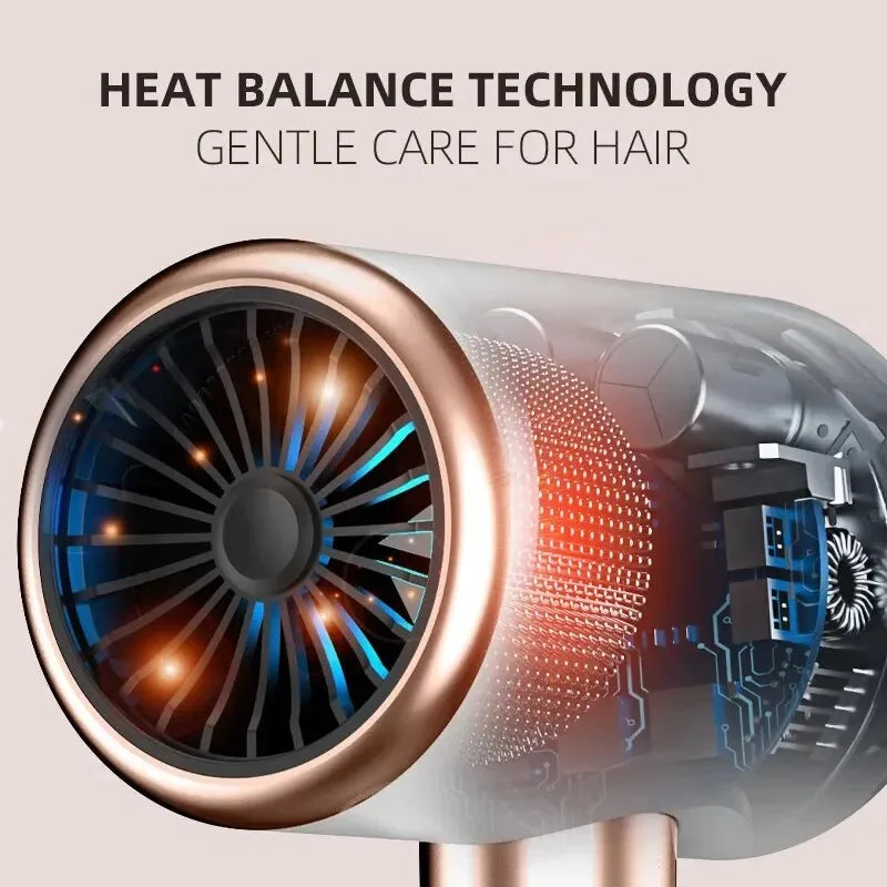 29 Seconds Quick Dry Hair Dryer High Speed Constant Temperature Electric Hair Brush 2000W Turbine Motor Dryer Free Shipping