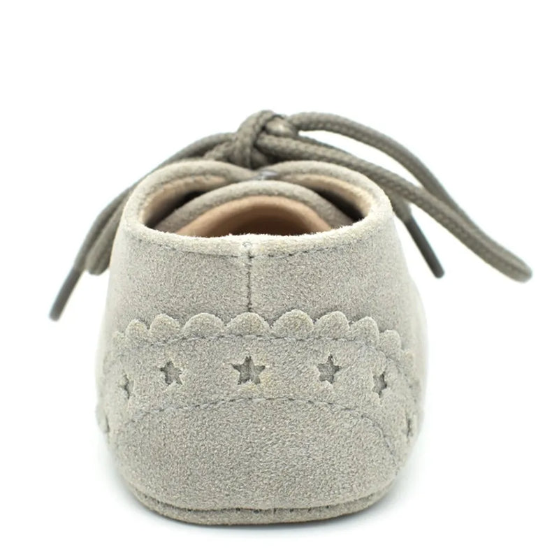 Zapatos para bebés de 0 a 2 años, para primavera y otoño, para recién nacidos, con suela blanda, cálidos, con cordones, para primeros pasos de bebés y niñas