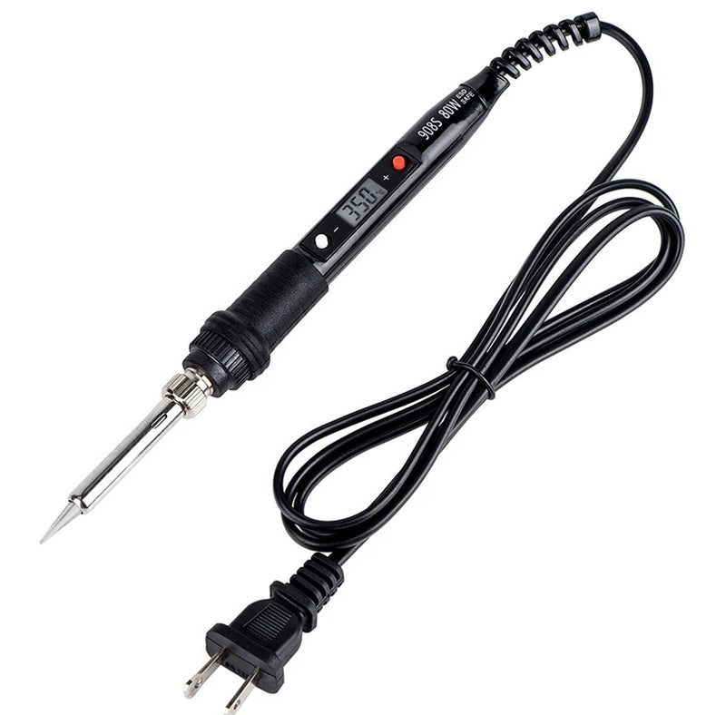 JCD Soldering Iron 80W Professional Digital display  Adjustable Temperature Welding Tools Soldering Iron For Soldering 110V/220V