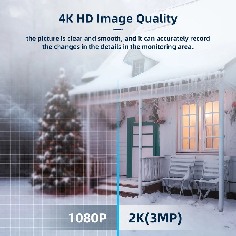 Cámara IP JOOAN 4K PTZ para exteriores, impermeable, con doble lente, 5G, WiFi, cámara de seguridad, seguimiento automático, videovigilancia, monitor para bebés