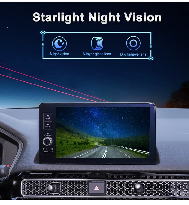 Backup Reversing 180° AHD 1920*1080P High-definition Car Rear View Camera CVBS NTSC Night Vision Vehicle Reversing Cameras