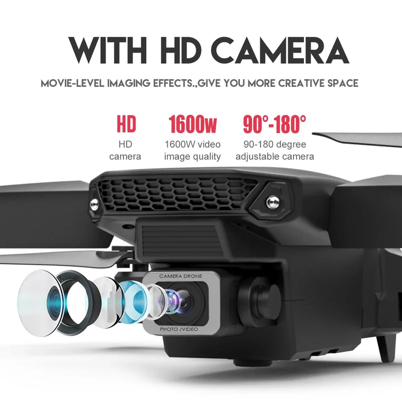 Xiaomi Mijia E88 Pro Drone 5G FPV With Wide Angle HD Camera Obstacle Avoidance Height Hold RC Foldable Drone for Adult Child Toy