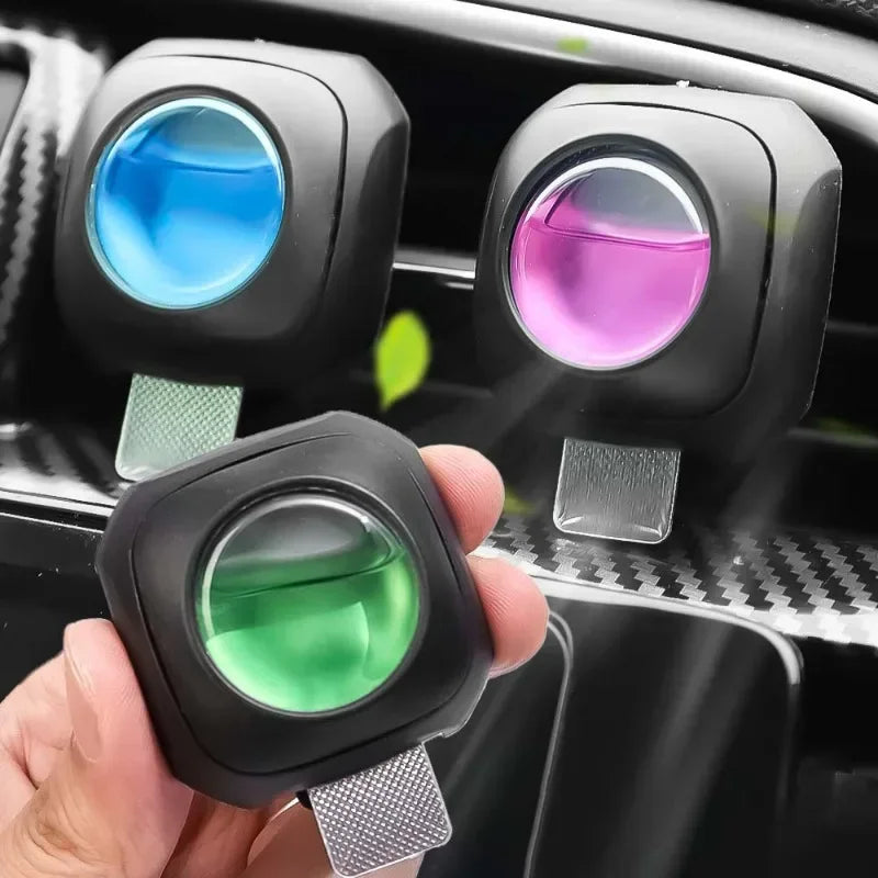 Car Fragrance Auto Air Outlet Aromatherapy Clip with Essential Oil Air Freshener Car Interior Odor Removing Fragrance Perfume