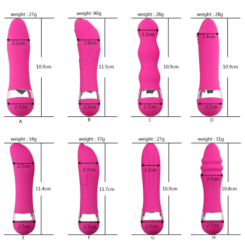 Consolador vibrador masajeador realista grande o pequeño, juguetes sexuales para mujeres, estimulador del clítoris y del punto G, masturbadores femeninos