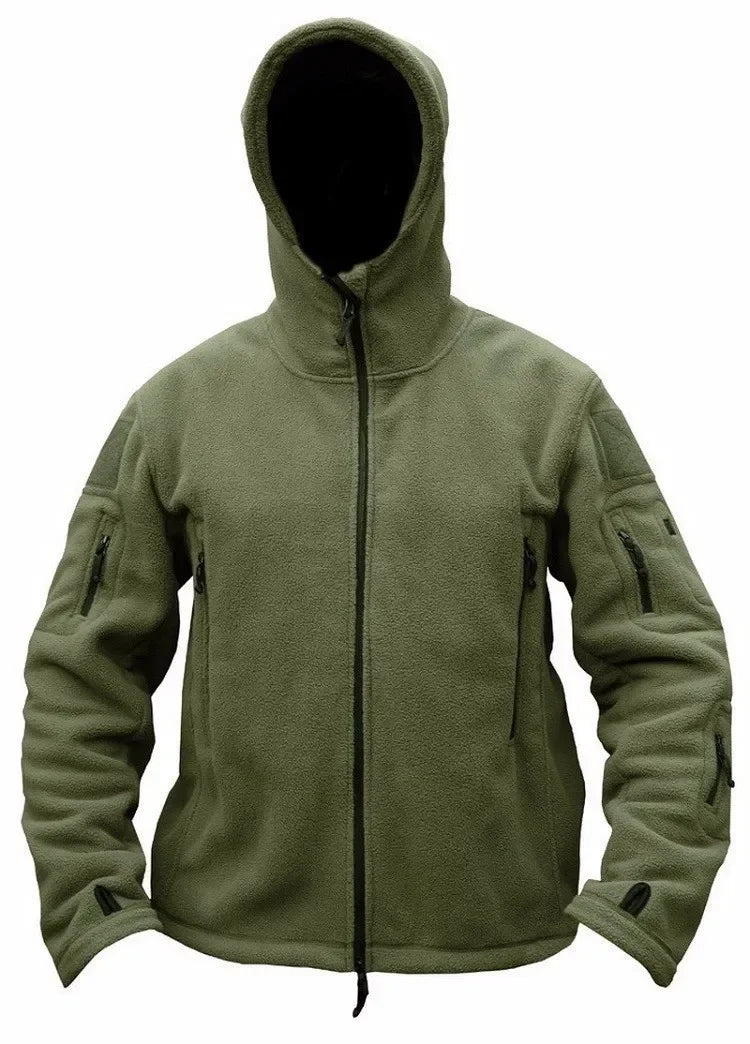 Chaqueta polar militar de invierno para deportes al aire libre, senderismo, chaqueta polar, chaqueta táctica deportiva para hombre, chaqueta de combate