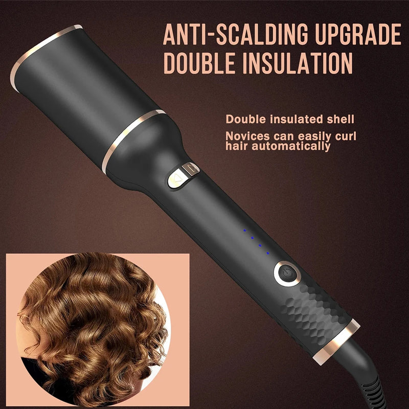 Automatically Hair Curler Automatic Looper Wavy Crimping Curl Tool Wave Roll Ferro Ringlet Loop Roller Electric Curly Waver Iron