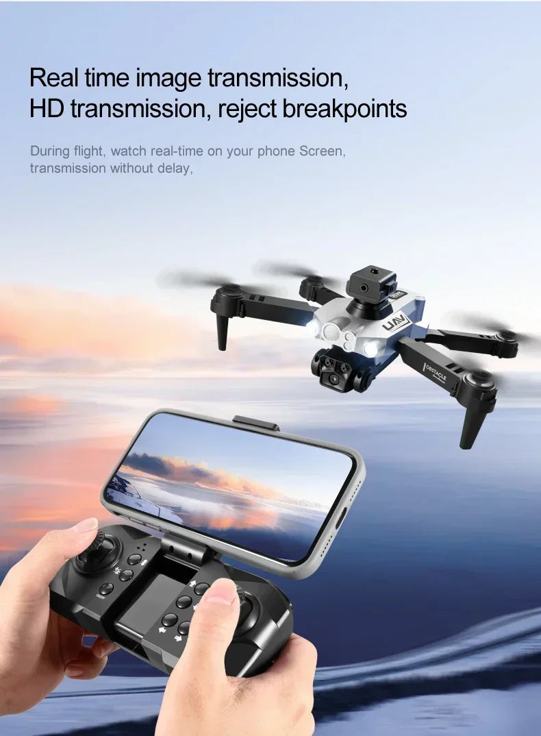 Xiaomi 10000M Lu200 Drone 8K GPS Triple Camera Aerial Photography Wifi Optical Localization Four-way Obstacle Avoidance Drone