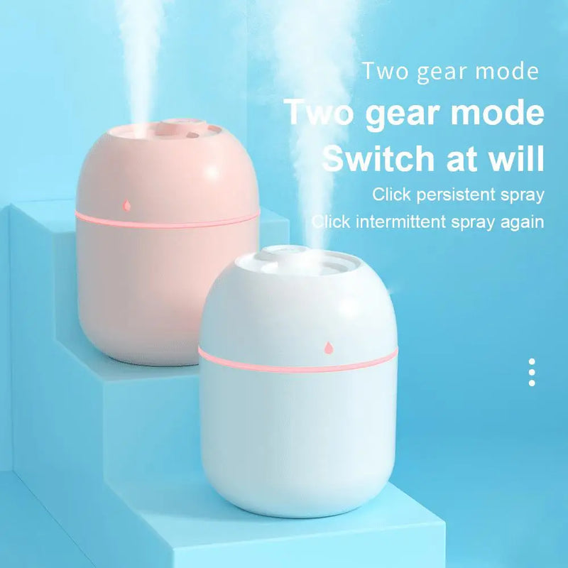 Portable Mini Ultrasonic Humidifier USB Essential Oil Fogger Diffuser Indoor Mute Fogger Mist Maker Home Fragrance Accessories