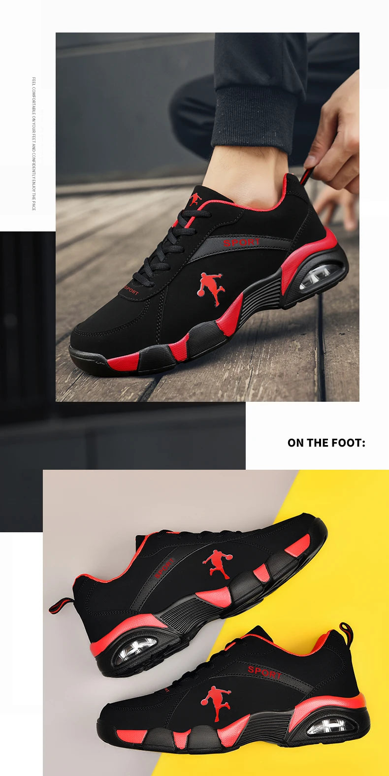 Men's Basketball Shoes Comfortable Male Basketball Boots Basket Sneakers Cushion Anti Slip Sports Shoes Fitness Training Shoes