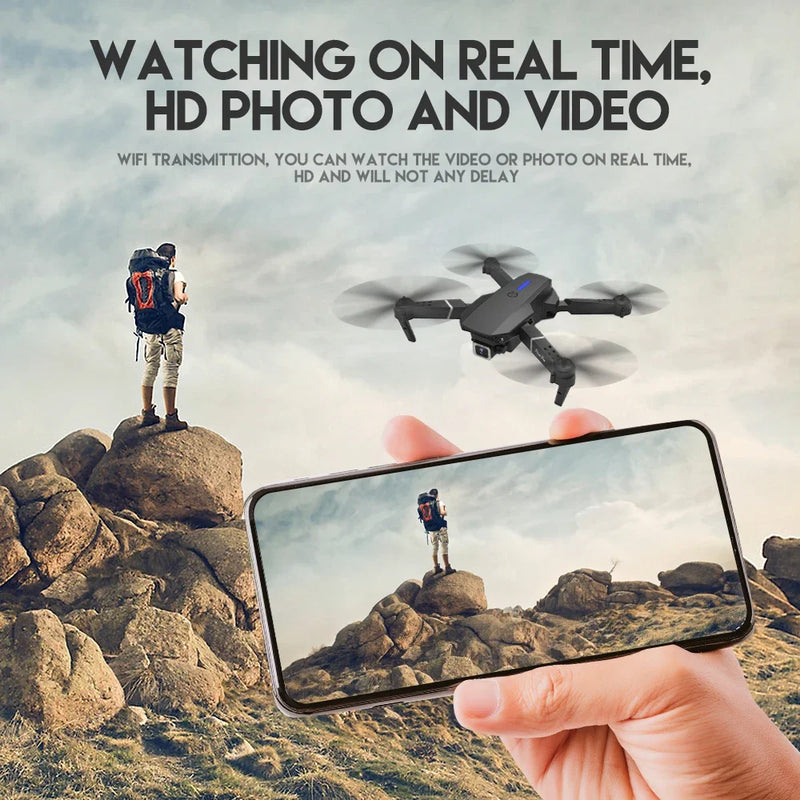 Xiaomi Mijia E88 Pro Drone 5G FPV With Wide Angle HD Camera Obstacle Avoidance Height Hold RC Foldable Drone for Adult Child Toy