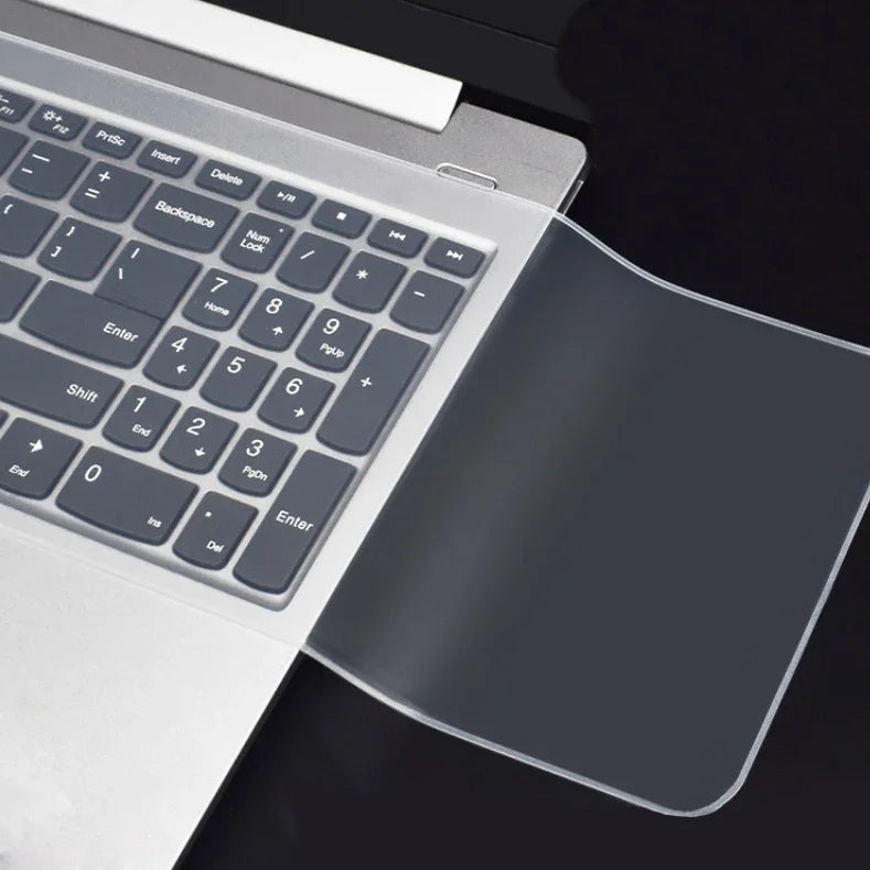 Fundas de silicona transparentes para teclado de 10/14/15,6 pulgadas, impermeables, a prueba de polvo, película protectora para teclado de computadora portátil para MacBook