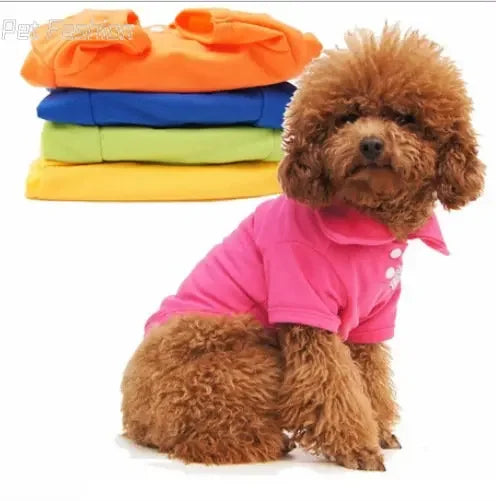 NEW Pet Puppy Comfortable Summer Shirt for Small Dog Cat Clothes Costume Apparel T-Shirt Durable Pet Accessory